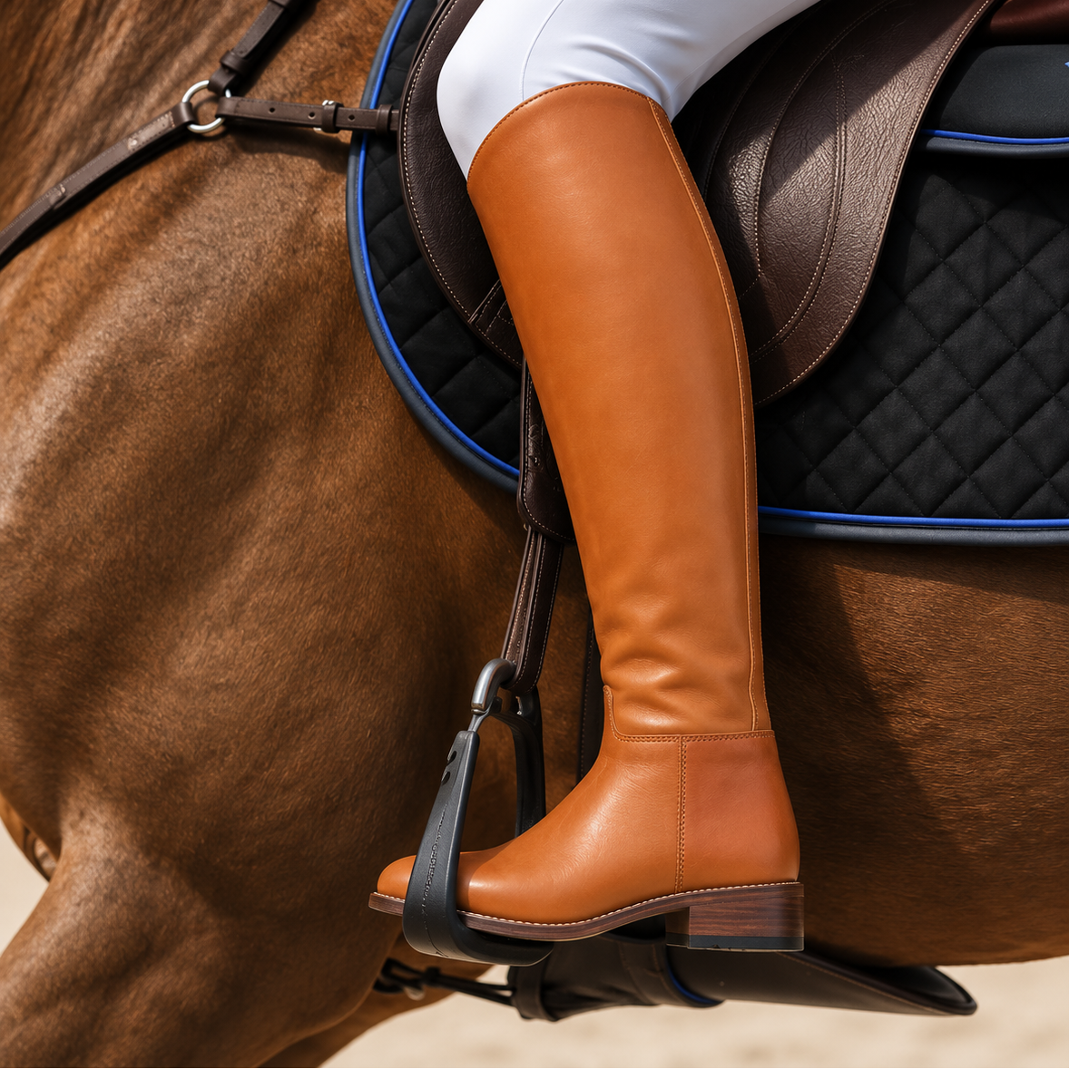 Reitstiefel Rindsleder bequem fuer Reiten und Dressur | Equinor