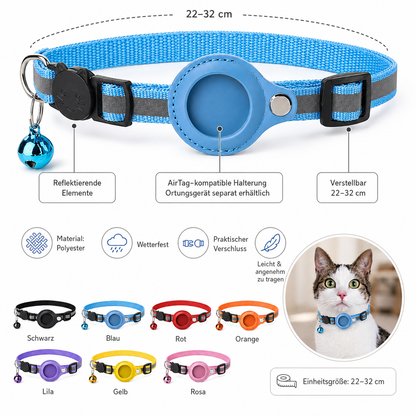 Rocky | Katzenhalsband geeignet für gps katze Ortung