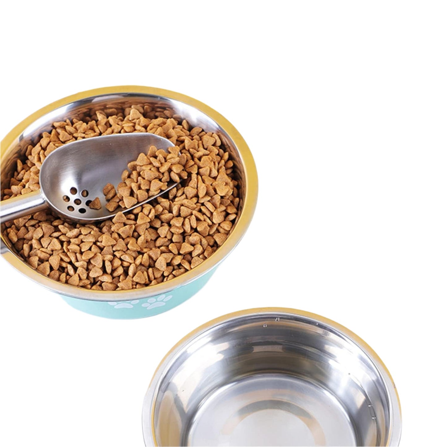 Hundenäpfe aus Edelstahl mit rutschfestem Boden | Dinezzo