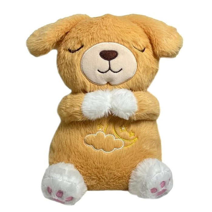 Roman Beruhigendes Hunde-Kuscheltier mit realistischer Atmung