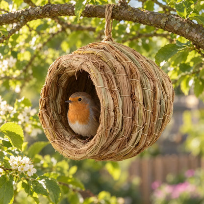 Rundes Vogelnest Für Den Käfig