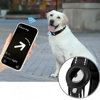 Alfred Reflektierendes Hundehalsband mit AirTag