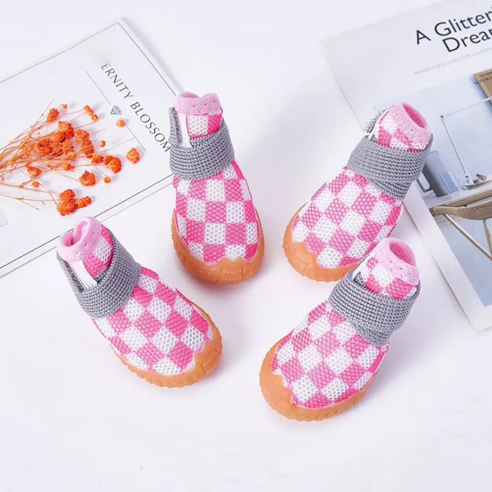 Trando | Luftige Hundeschuhe für den Sommer mit griffigen Sohlen