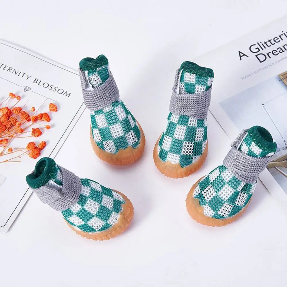 Trando | Luftige Hundeschuhe für den Sommer mit griffigen Sohlen