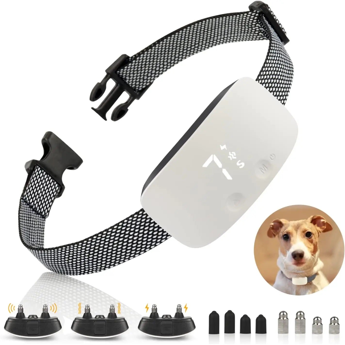 Gigi | Intelligentes Anti-Bell-Halsband mit Vibrations Knuddel Pfoten Gigi | Intelligentes Anti-Bell-Halsband mit Vibrations Knuddel Pfoten