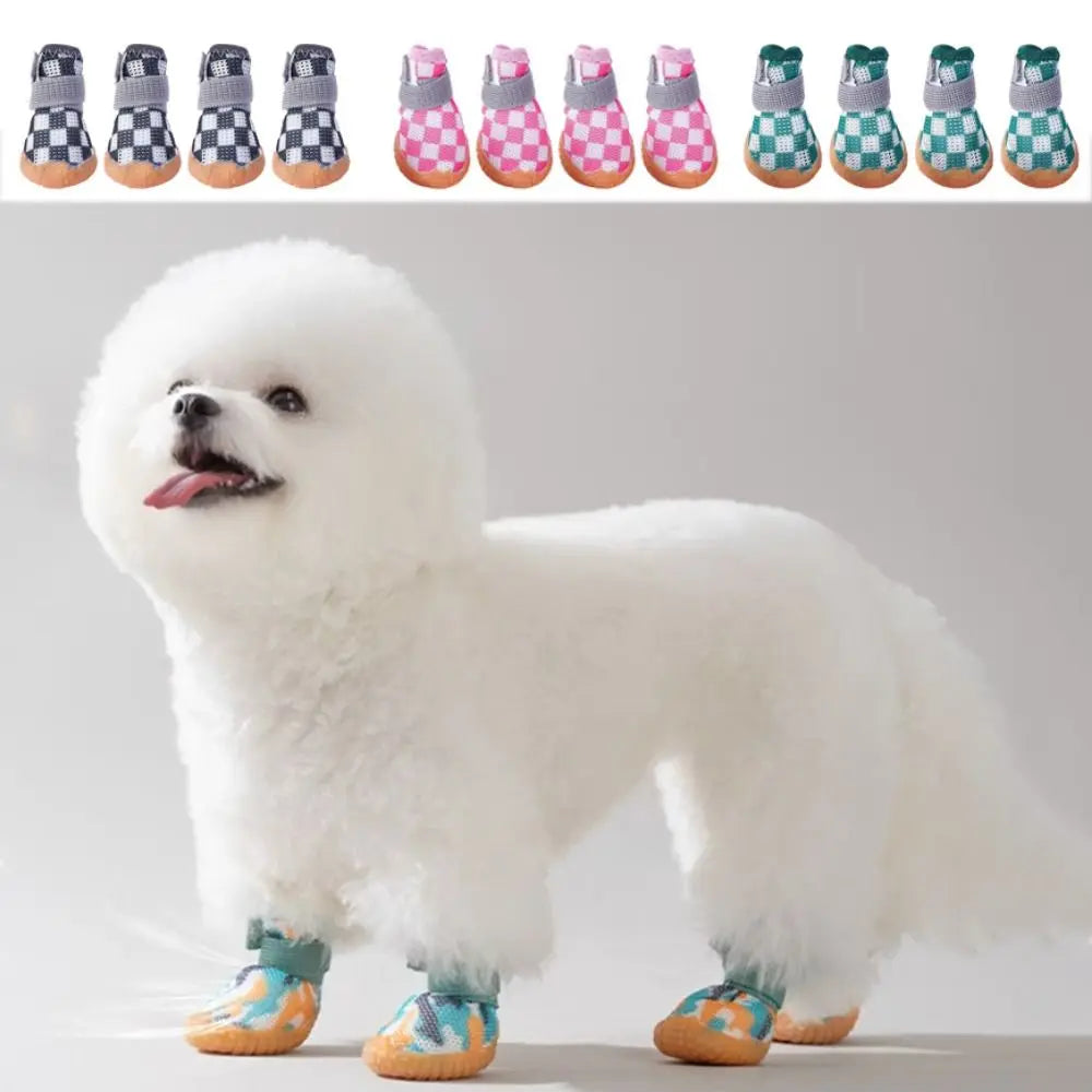 Trando | Luftige Hundeschuhe für den Sommer mit griffigen Sohlen