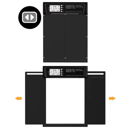 Automatische Hühnerklappe mit Solarpanel und Fernbedienung | HenSlide