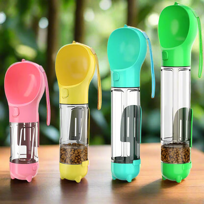 Rudi | Multifunktionale 4-in-1 Hundewasserflasche