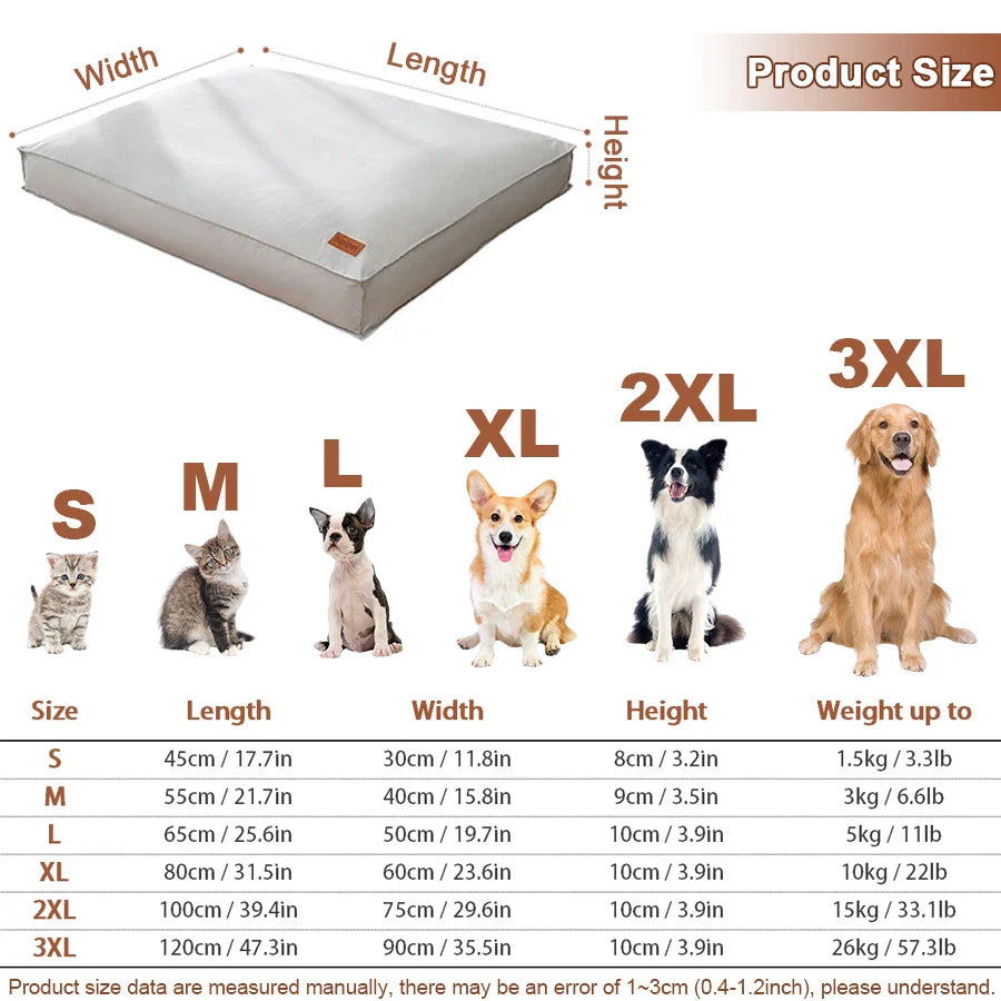 Zephron Komfortables und Langlebiges Hundebett