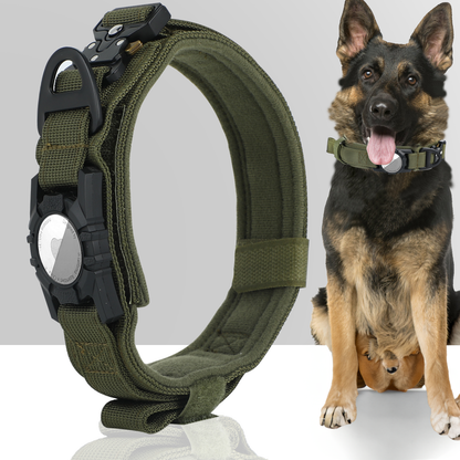 Conrad Taktisches Hundehalsband mit Airtag-Halterung
