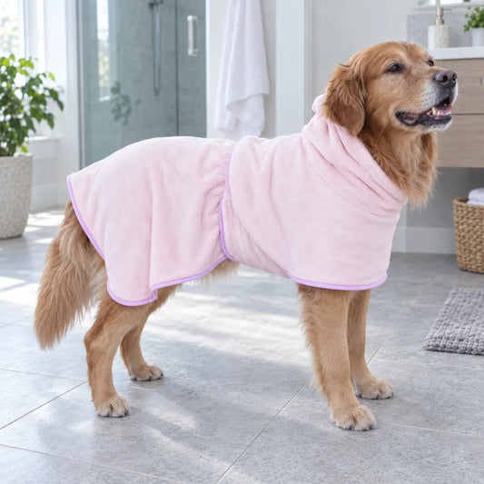 Saugstarker Bademantel Für Hunde