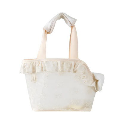 Jade Hundetransporttasche mit charmantem Blumenmuster