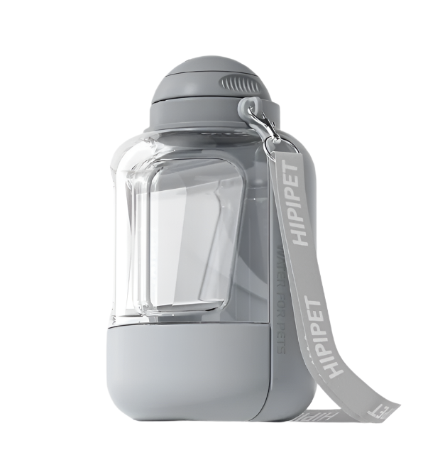 Dax | 2-in-1 Trinkflasche mit Hundefutternapf für unterwegs
