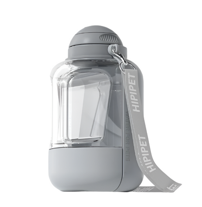 Dax | 2-in-1 Trinkflasche mit Hundefutternapf für unterwegs