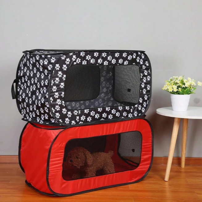 Fiona | Leichter tragbarer Hunde und Katzentransporter mit Mesh Belüftung 