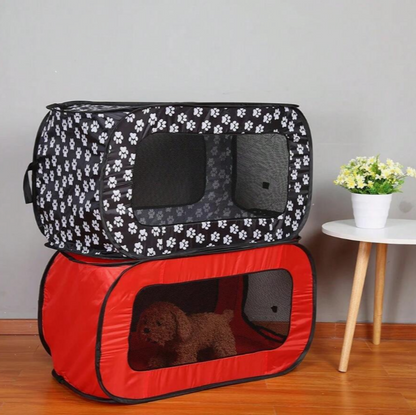 Fiona | Leichter tragbarer Hunde und Katzentransporter mit Mesh Belüftung 