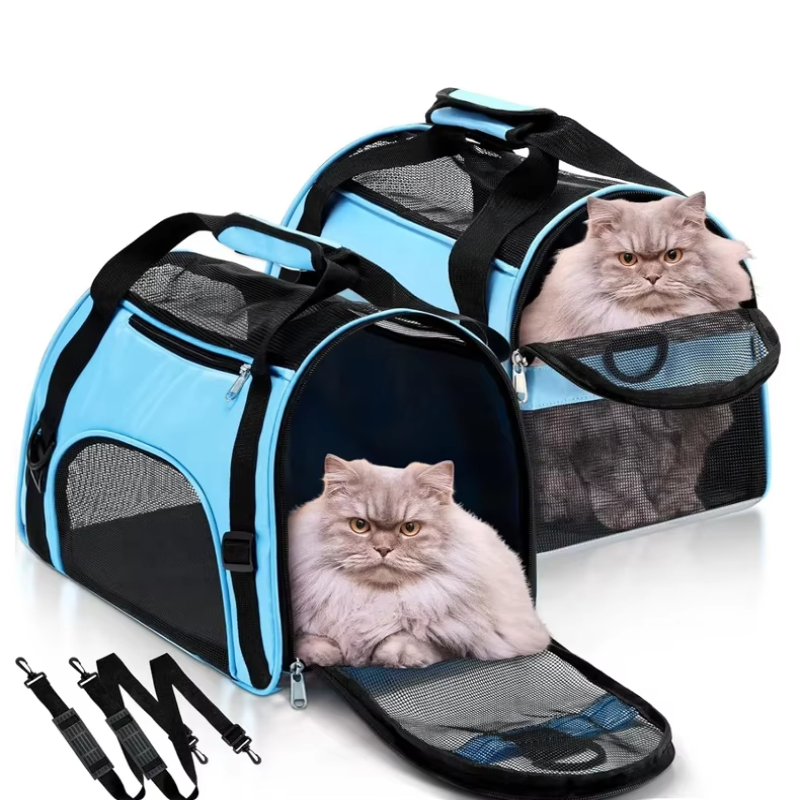 Brock | Faltbare Transporttasche für Haustiere Reise Tasche für Hunde Und Katzen
