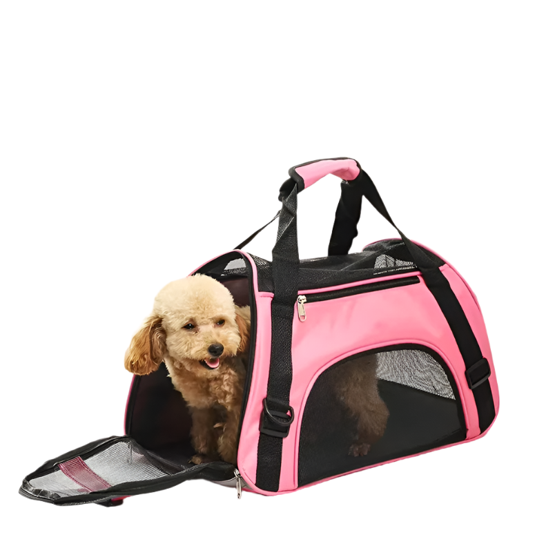 Brock | Faltbare Transporttasche für Haustiere Reise Tasche für Hunde Und Katzen