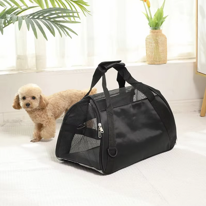 Brock | Faltbare Transporttasche für Haustiere Reise Tasche für Hunde Und Katzen