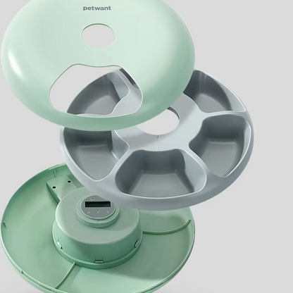 Avabo | Automatischer Futternapf für Haustiere mit digitaler Ausgabe in Farbvarianten