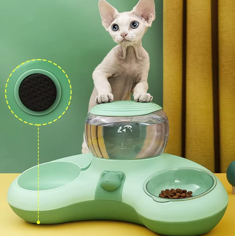 Zazu | Futter- und Wassernapf mit automatischer Wasserzufuhr für Haustiere