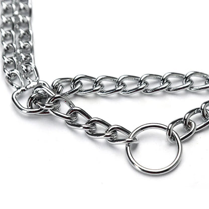 Patrick Bequemes Hundehalsband aus Metall