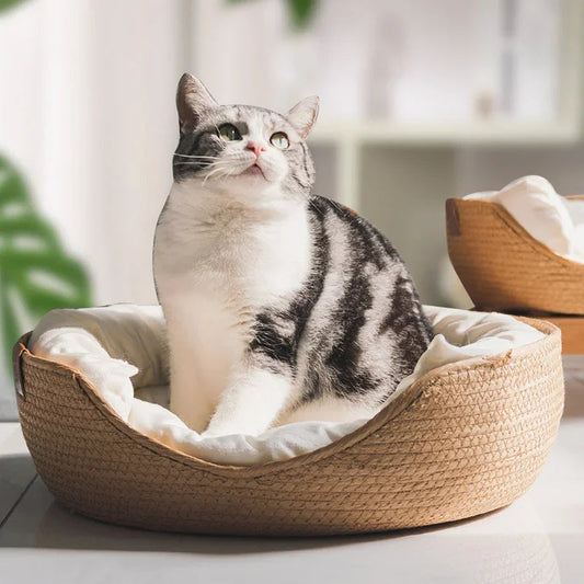 Vesper Handgewebtes Katzenbett