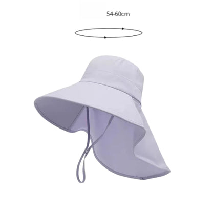 Sommerhut Damen UPF 50+ UV faltbar fuer Hundespaziergang | Marnix