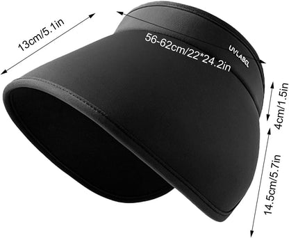 Sommerhut UPF 50+ UV Sonnenvisor fuer Hundespaziergaenge | Bexora