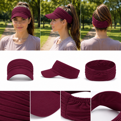 Sommerhut UPF 50+ UV Sonnenvisor fuer Hundespaziergaenge | Yervix