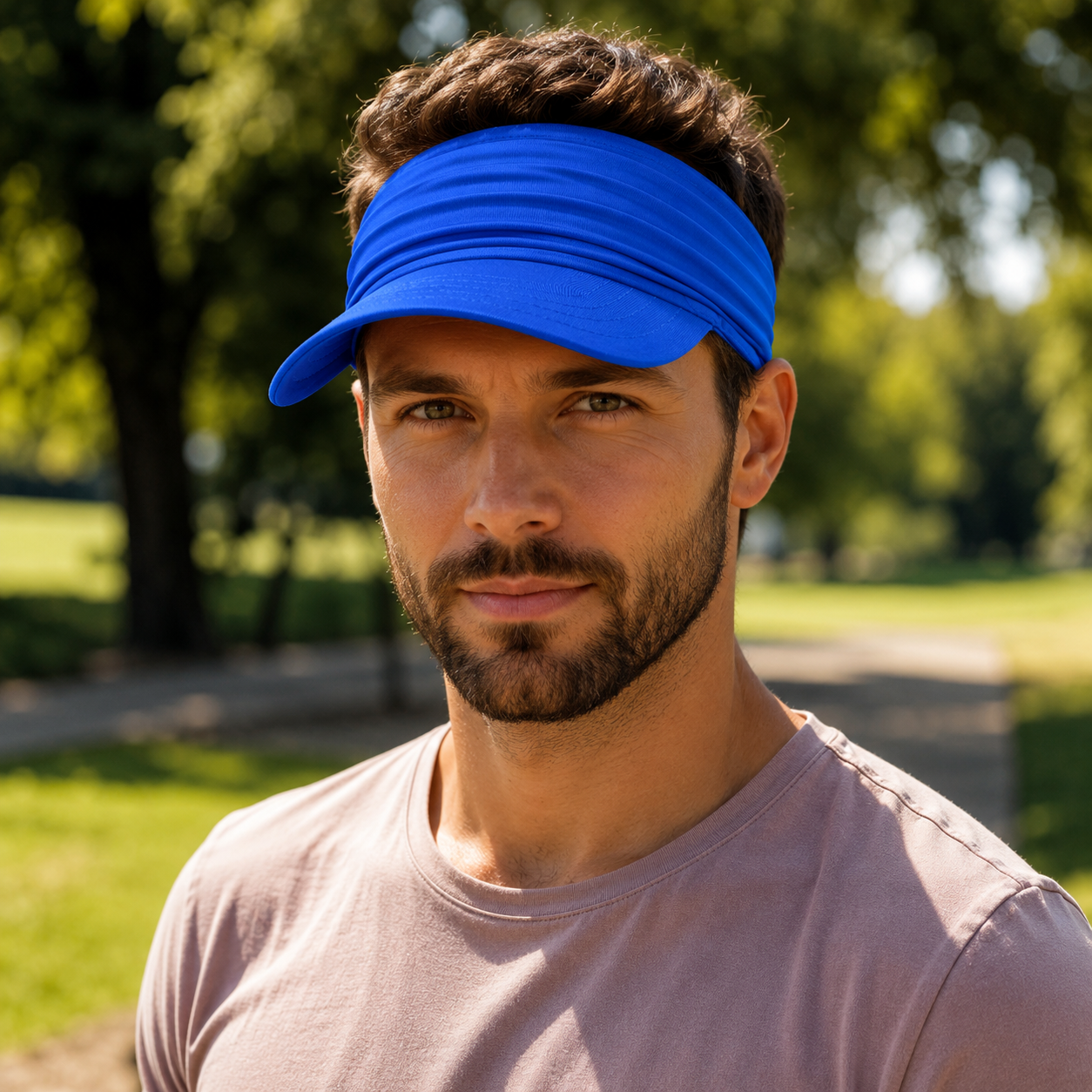 Sommerhut UPF 50+ UV Sonnenvisor fuer Hundespaziergaenge | Yervix