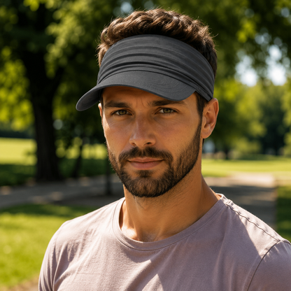 Sommerhut UPF 50+ UV Sonnenvisor fuer Hundespaziergaenge | Yervix