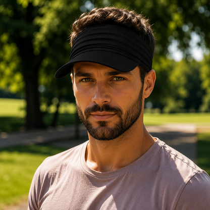 Sommerhut UPF 50+ UV Sonnenvisor fuer Hundespaziergaenge | Yervix