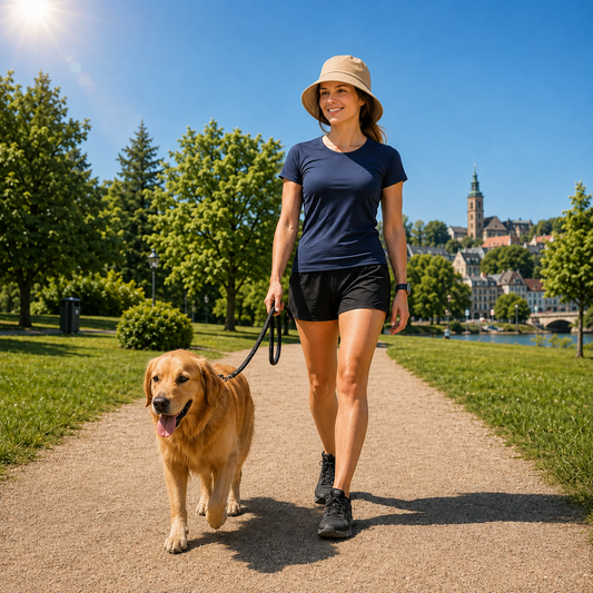 Sommerhut UPF 50+ UV für Hundespaziergänge mit Zopföffnung | Sondra