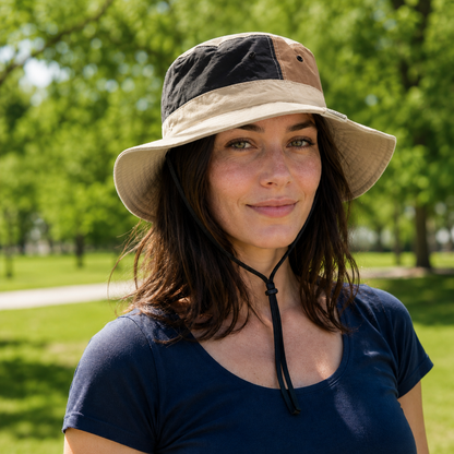 Sommerhut UPF 50+ UV schnelltrocknend fuer Hundespaziergaenge | Quarno
