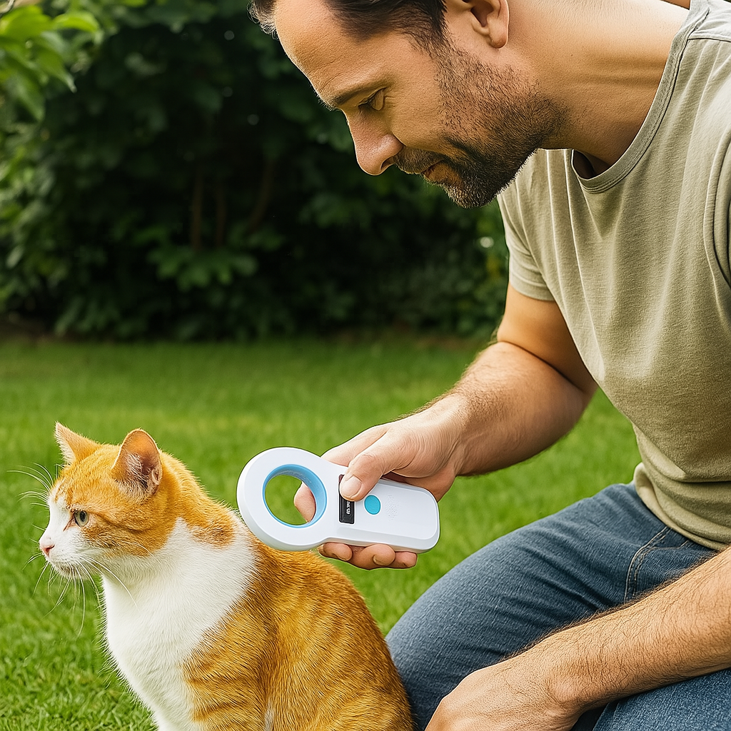 Tier-Chiplesegerät mit Bluetooth und USB Verbindung | ScanPet