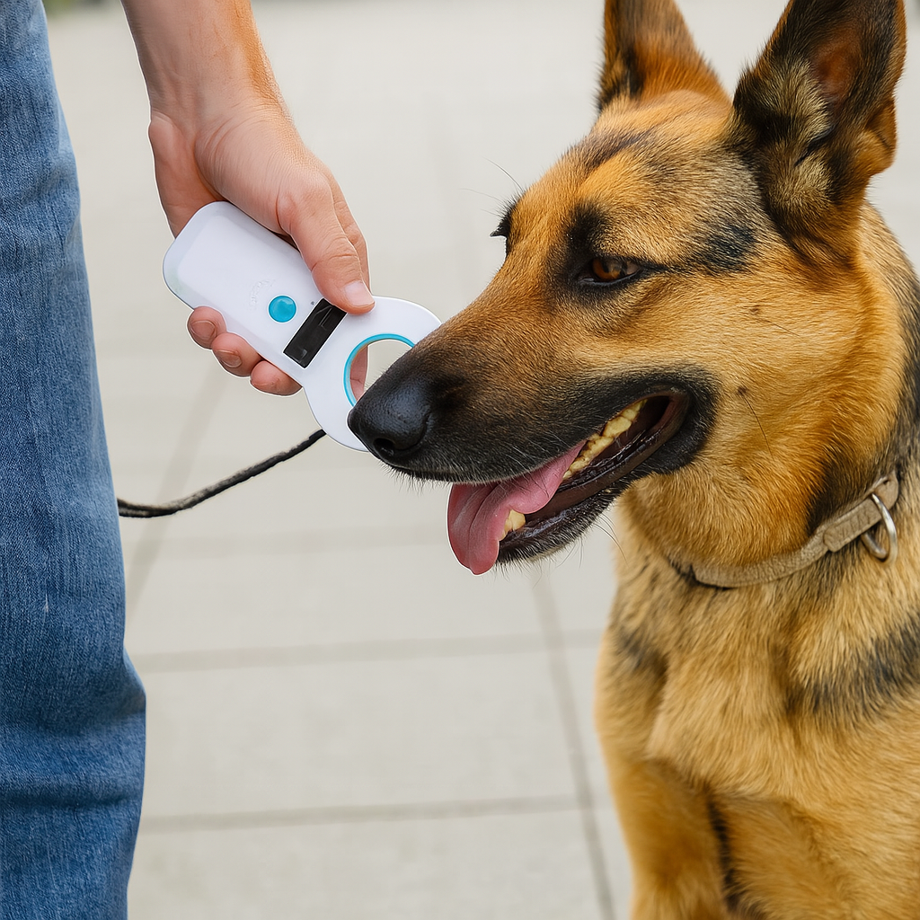 Tier-Chiplesegerät mit Bluetooth und USB Verbindung | ScanPet