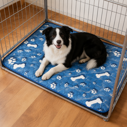 Tierkuehlmatte atmungsaktiv Polyester fuer Hunde und Katzen | Kalyor