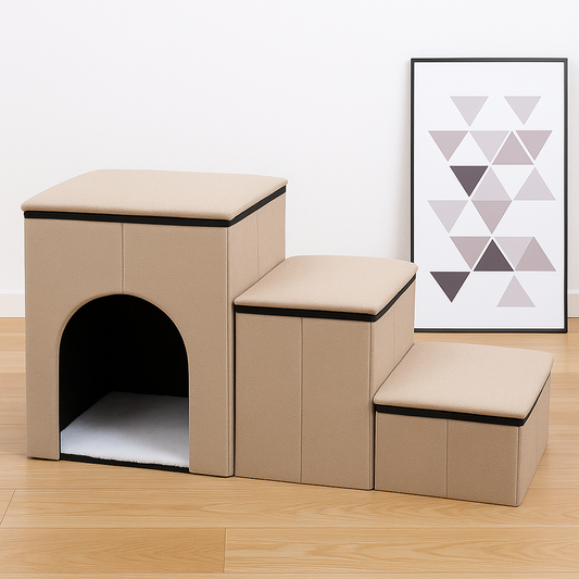 Tonni  Haustier Treppe und Rampe klappbar für Sofa Bett und Couch