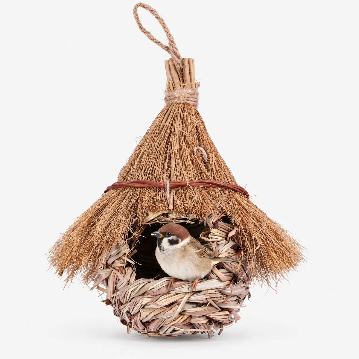 Tropfenförmiges Vogelhaus Zum Flexiblen Aufhängen