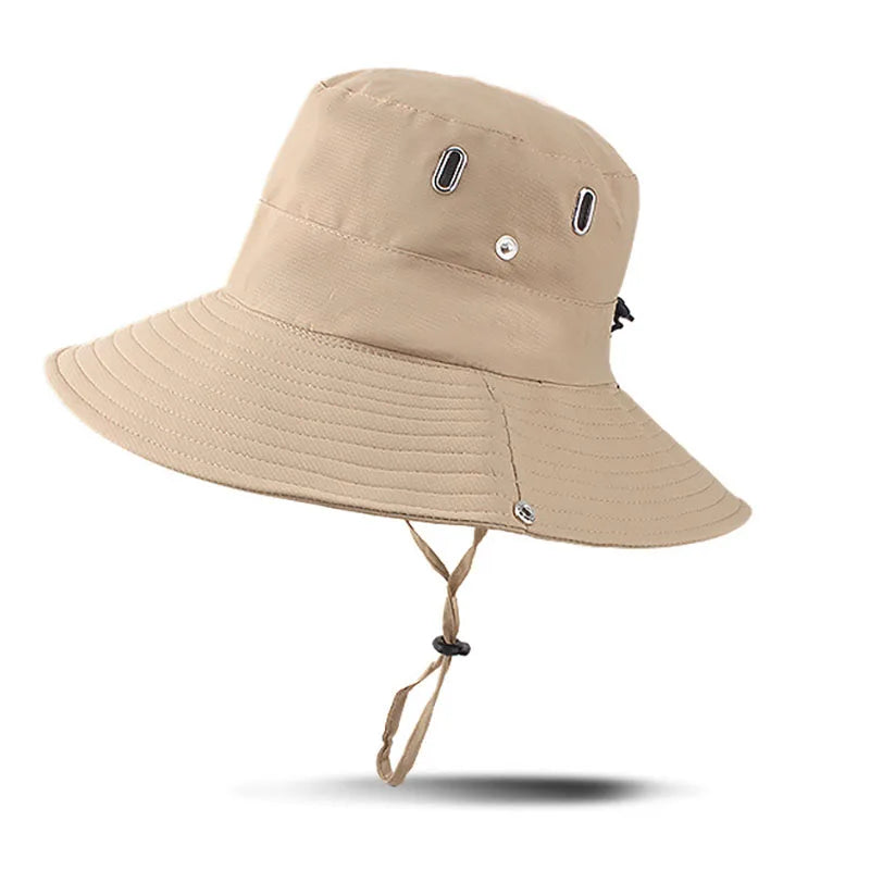 UV Sommerhut UPF 50+ fuer Gassirunden mit dem Hund | Solvexa
