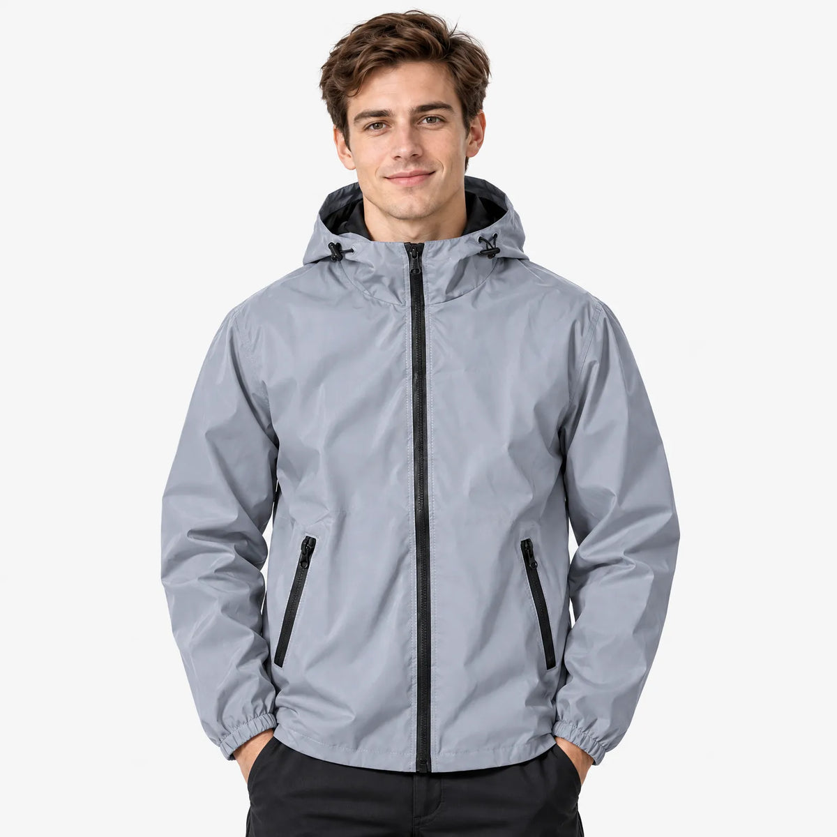 Übergangsjacke Mit Kapuze