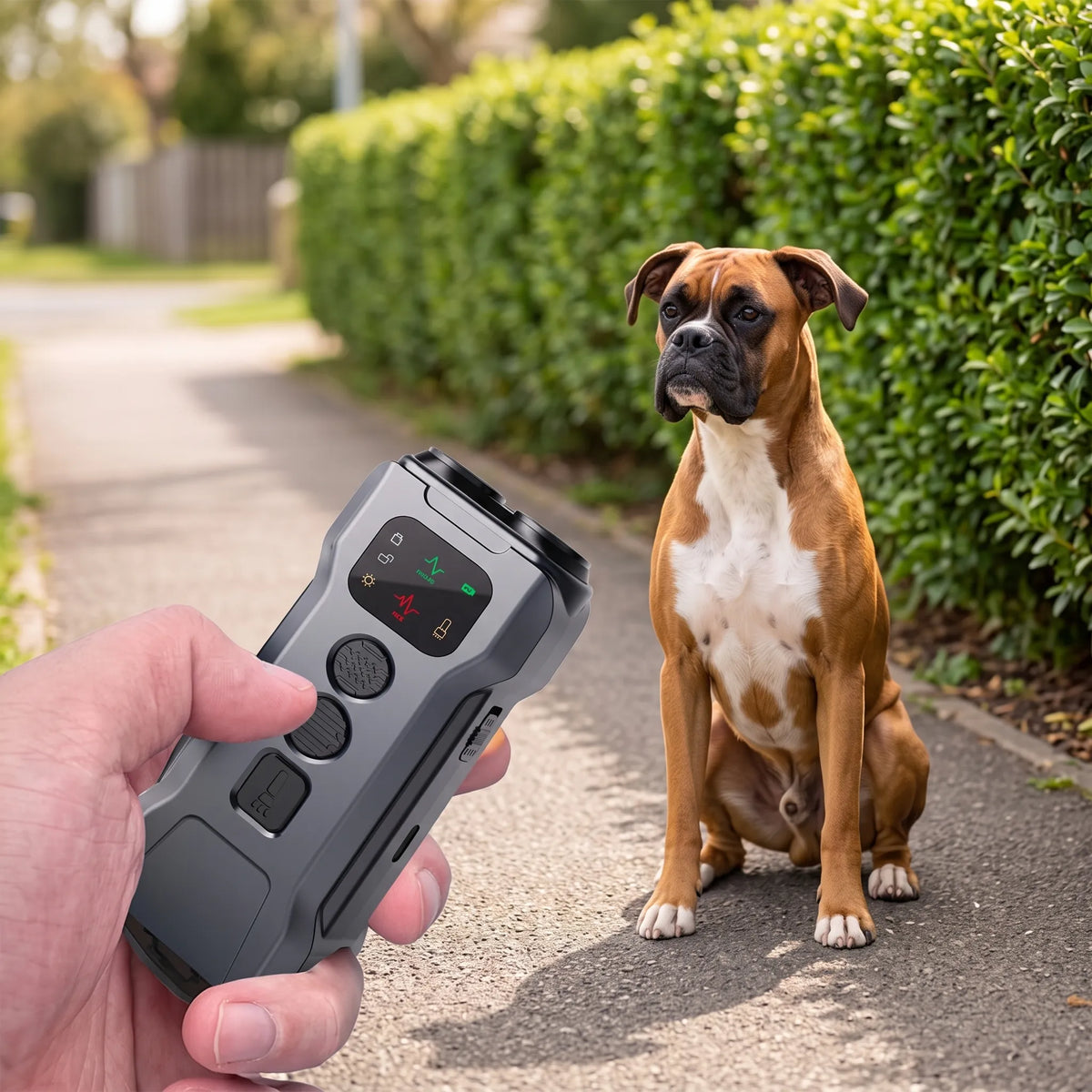 Ultraschall Hundetrainer Mit Integrierter LED