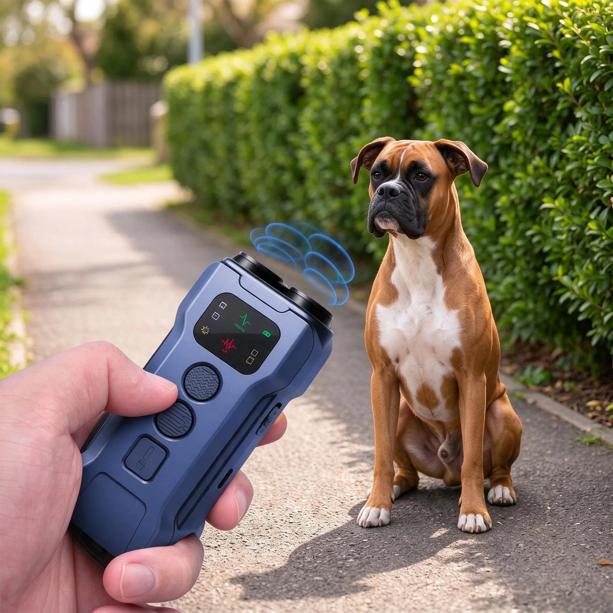 Ultraschall Hundetrainer Mit Integrierter LED