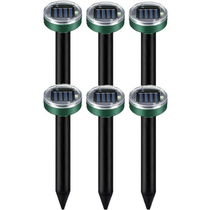 Ultraschall Maulwurfschreck mit Solarbetrieb für den Garten | Molvex