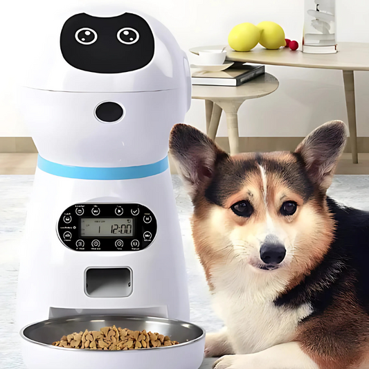 Brado | Automatischer Hundefutterspender mit digitaler Anzeige und Timer