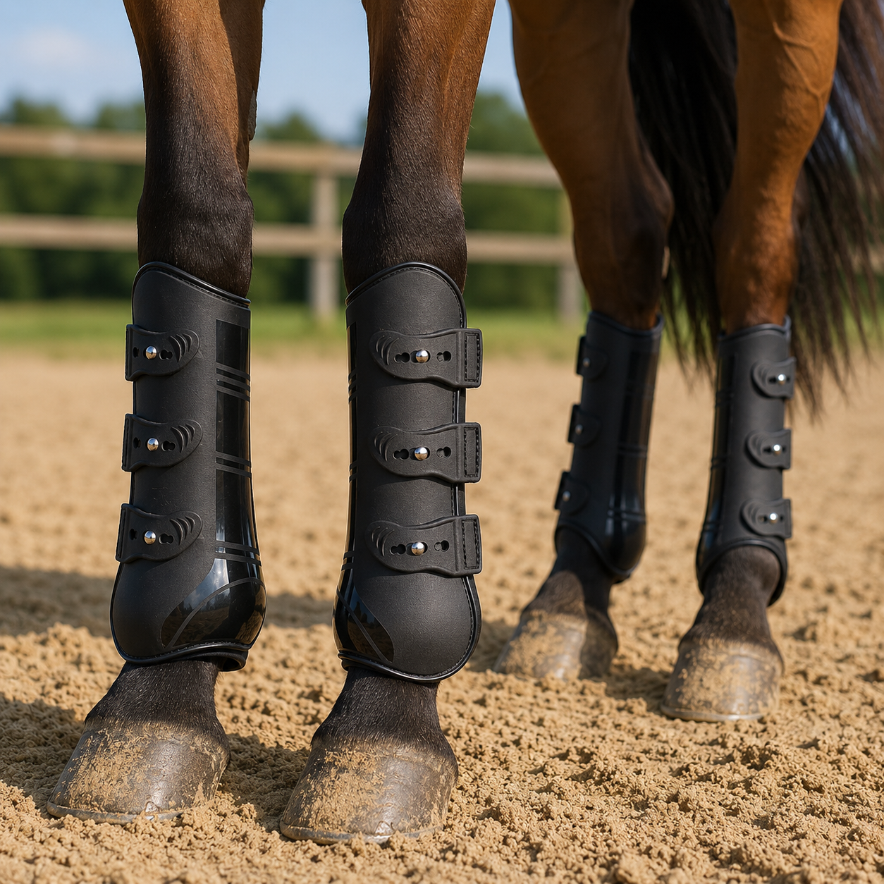 Verstellbare Beinschutzer Fur Vorder- Und Hinterbeine | LegGuardian 