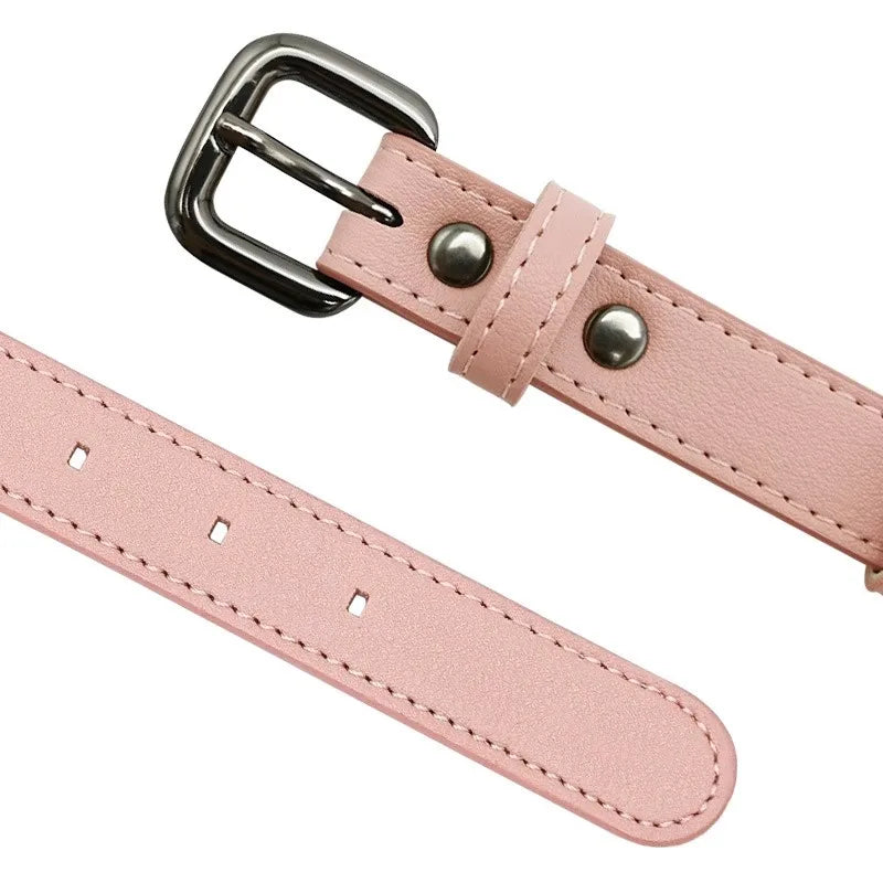 Verstellbares AirTag Hundehalsband aus Kunstleder | Locaro