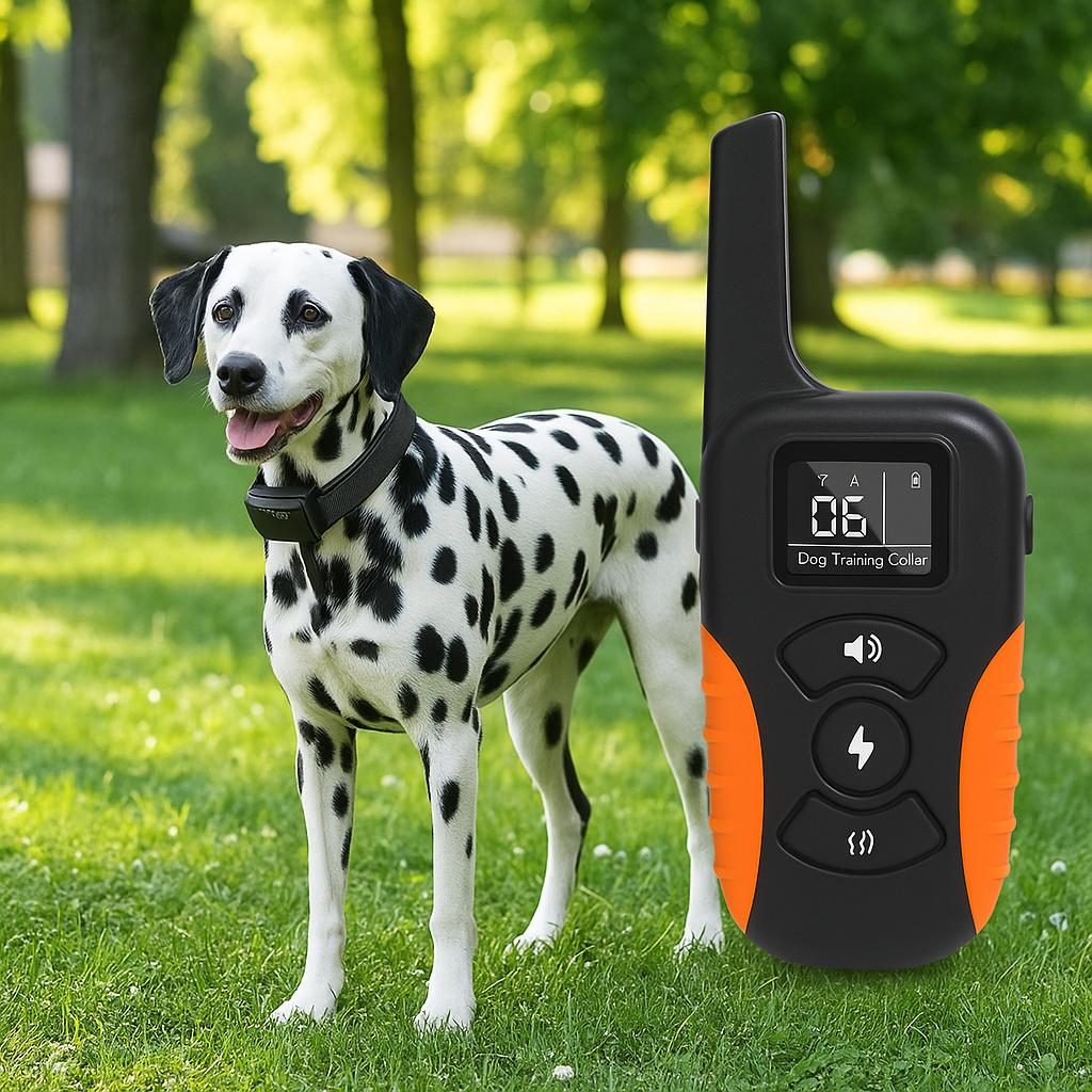 Verstellbares Hundehalsband für Training mit Vibration und Tonsignal | Zoltra