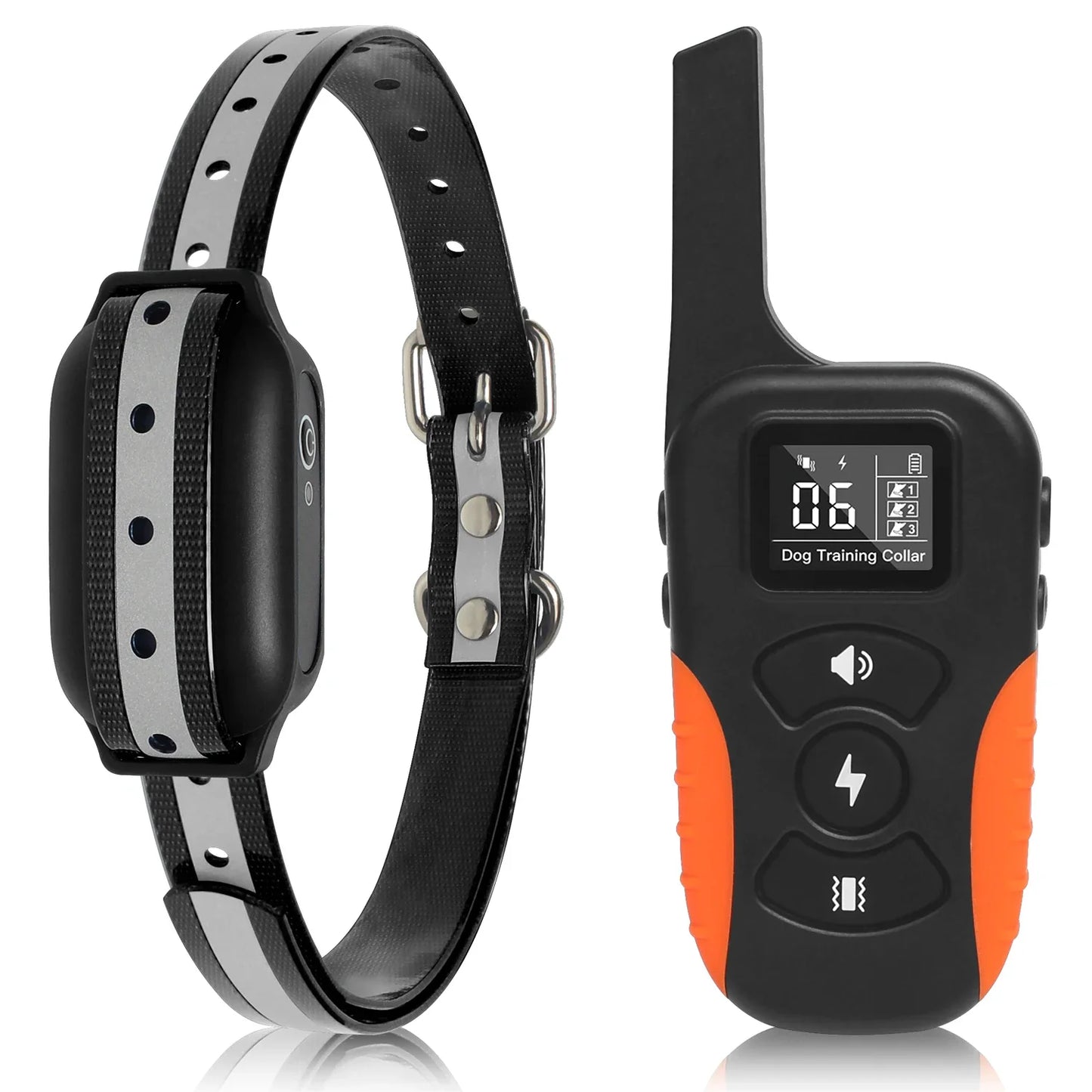 Verstellbares Hundehalsband für Training mit Vibration und Tonsignal | Zoltra